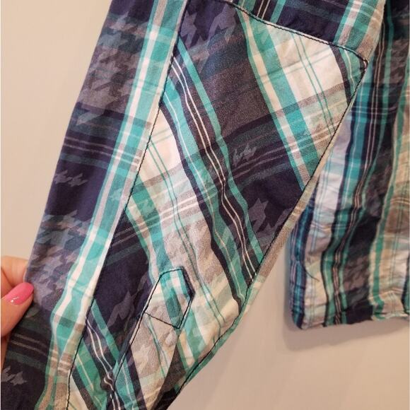 LNH Women's Collection Cotton Long Sleeve Button Shirt Size XL - Picture 8 of 10